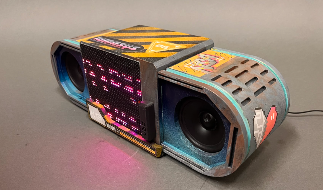 Cyberpunk Bluetooth Amplifier